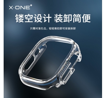 Apple Watch Ultra Clear Half Wrap Watch Case