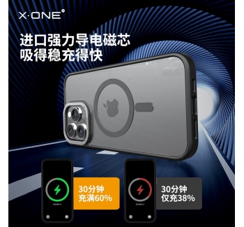 X·ONE Two-colour skin-sensitive magnetic case