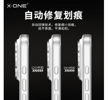 XONE適用蘋果17手機(jī)膜iPhone17promax邊框膜17Air側(cè)邊貼膜17pro包邊全包防摔軟膜磨砂保護(hù)膜2025新款非鋼化膜