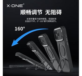 【vlog神器】xone適用蘋果17手機殼iPhone17promax磁吸支架新款防摔air保護套360°旋轉pro外殼鏡頭全包高端